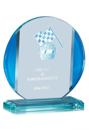 Trofee - Trofeu sticlă 21/19/17 cm