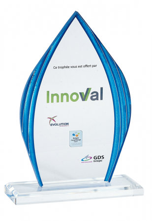 Trofee plexi - Trofeu Plexi 26/24/22 cm