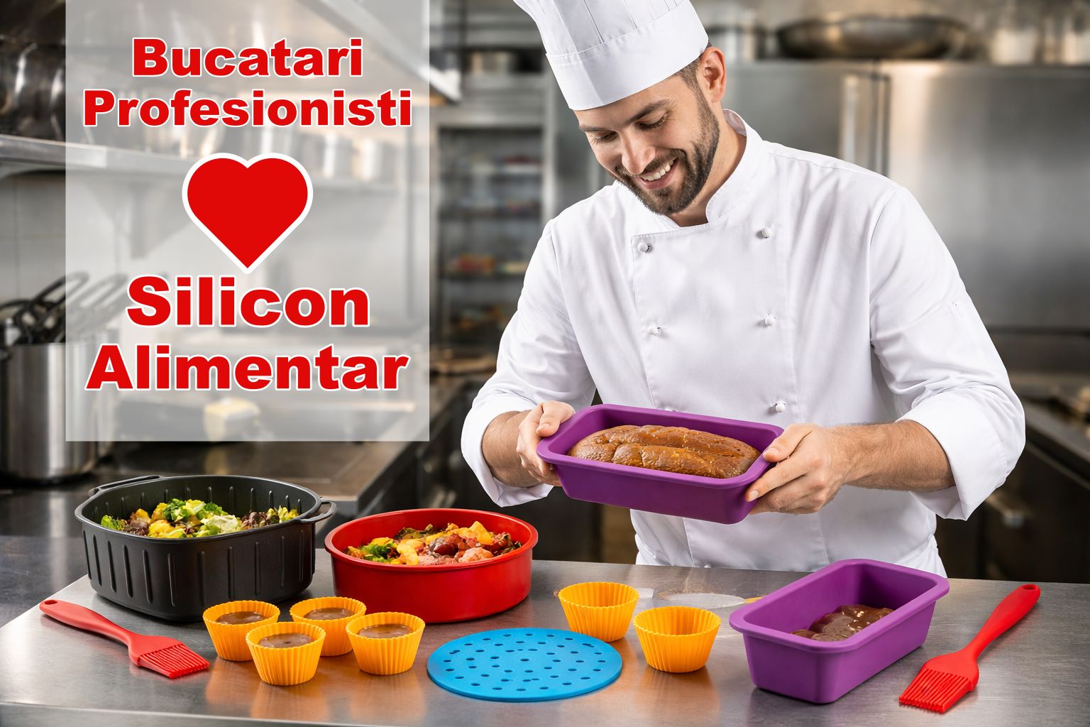 De ce siliconul alimentar este alegerea preferata a bucatarilor profesionisti