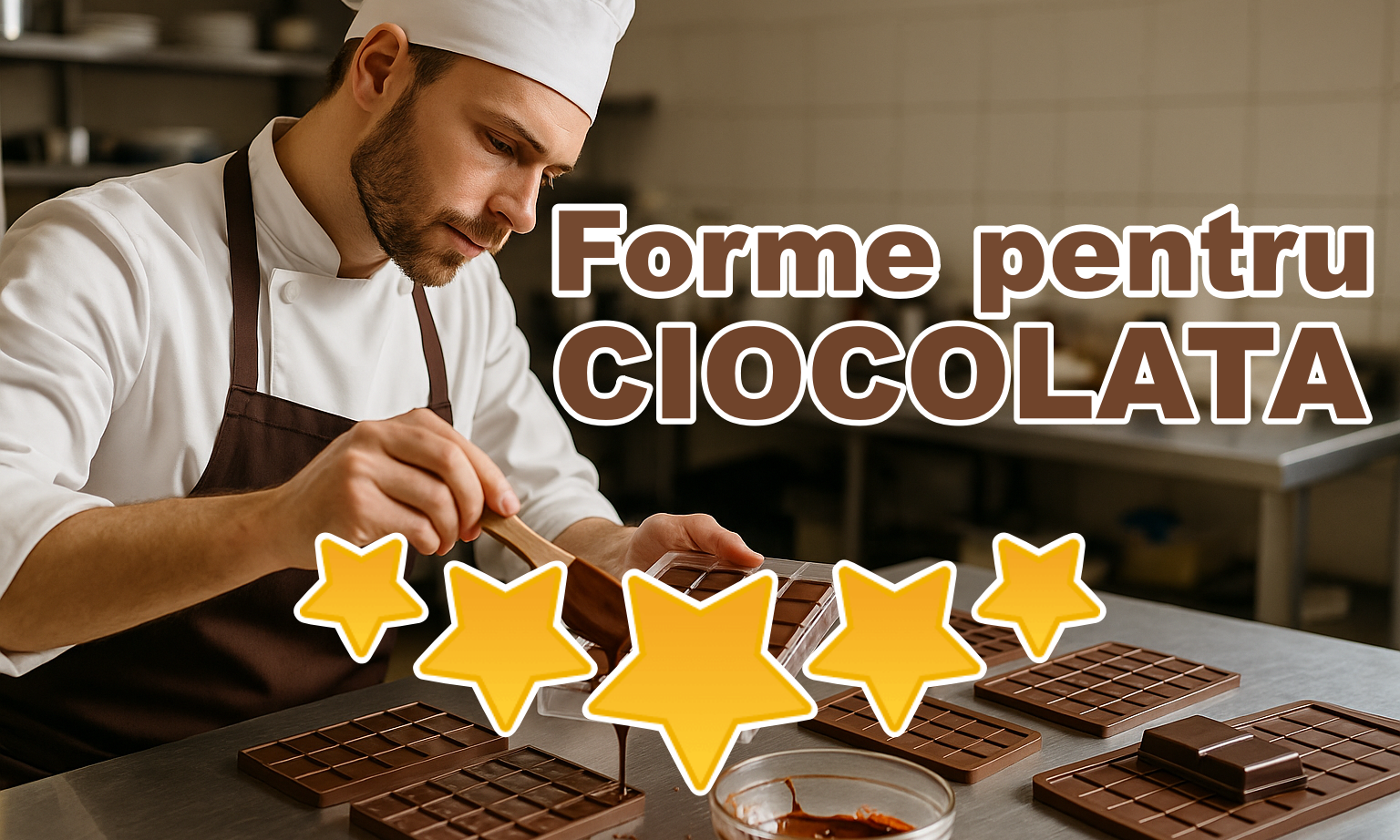 Forme din silicon pentru ciocolata – secretul deserturilor perfecte, chiar la tine acasa