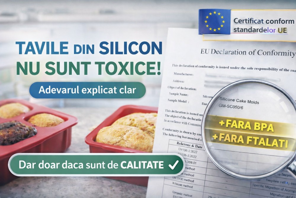 Tavile din silicon sunt toxice? Adevarul + dovezi UE