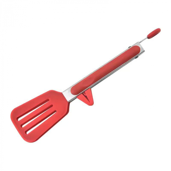Cleste de silicon si inox, pentru gratar [2]