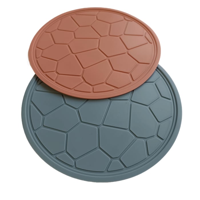 Covoras de silicon termorezistent, rotund, suport pentru oale fierbinti [1]