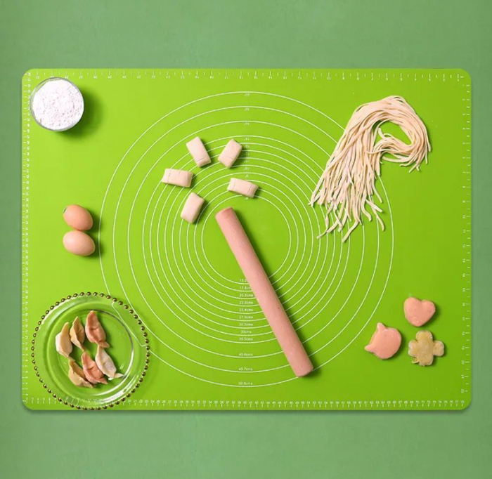Covoras sau plansa de silicon alimentar, pentru framantat aluat, 50x70cm [7]