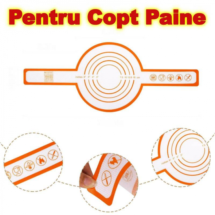 Covoras sau plansa de silicon pentru copt paine [2]
