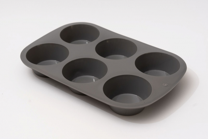 Forma de silicon cu 6 cavitati pentru tarte, prajituri, ciocolata [3]