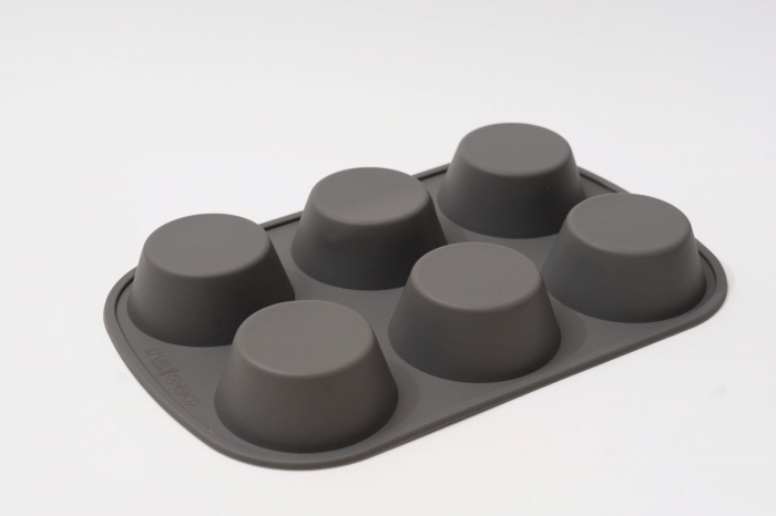 Forma de silicon cu 6 cavitati pentru tarte, prajituri, ciocolata [6]