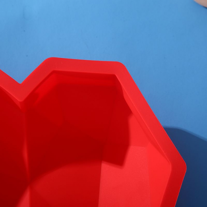 Forma de silicon inima diamant 3D [6]