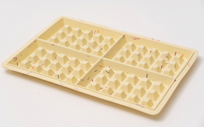 Forma de silicon pentru 4 gofre, vafe, waffle [2]