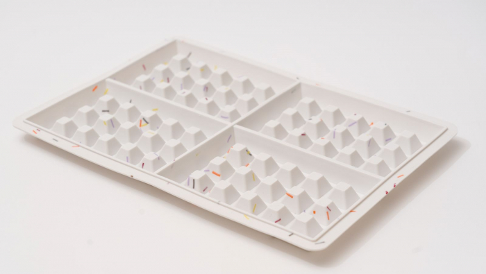 Forma de silicon pentru 4 gofre, vafe, waffle [3]