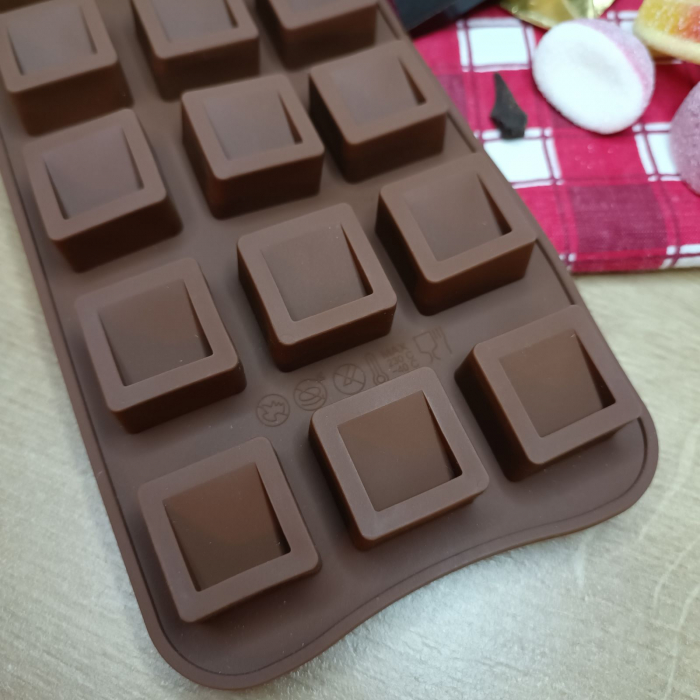 Forma de silicon pentru cuburi de ciocolata, bomboane [2]