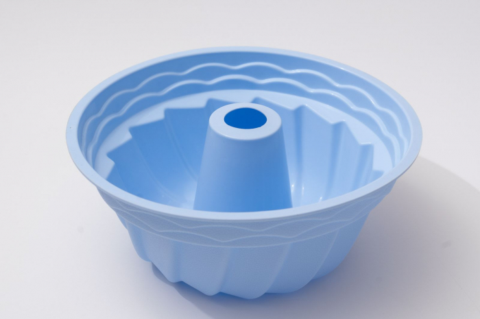 Forma de silicon pentru guguluf, chec, pandispan, tort, cozonac, 23cm [8]