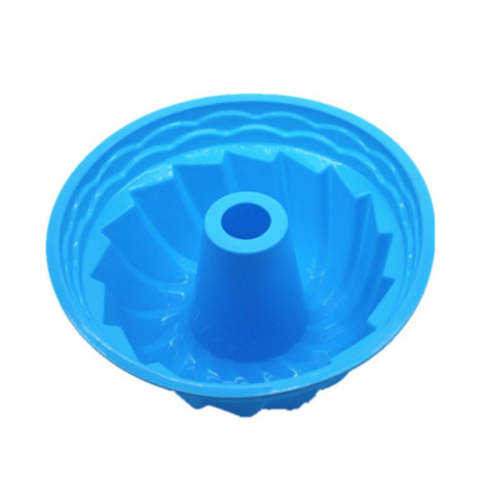 Forma de silicon pentru guguluf, chec, pandispan, tort, cozonac, 23cm [4]