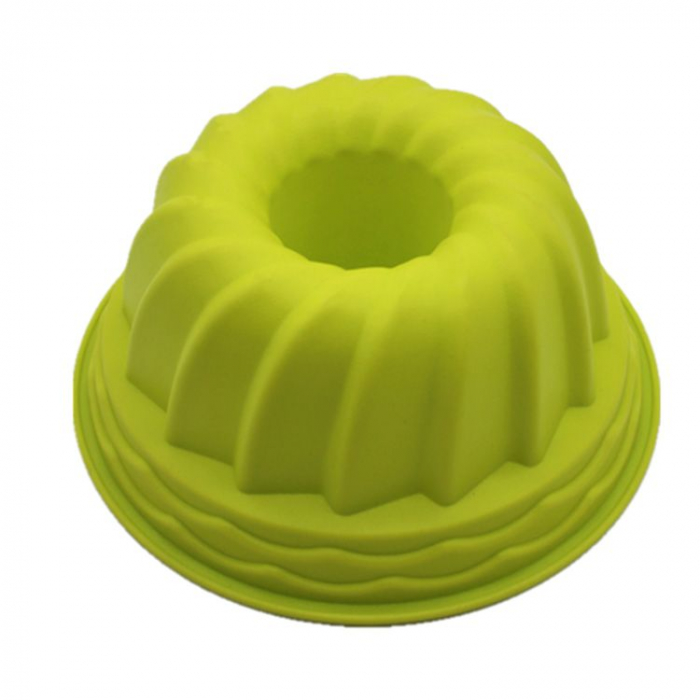 Forma de silicon pentru guguluf, chec, pandispan, tort, cozonac, 23cm [5]