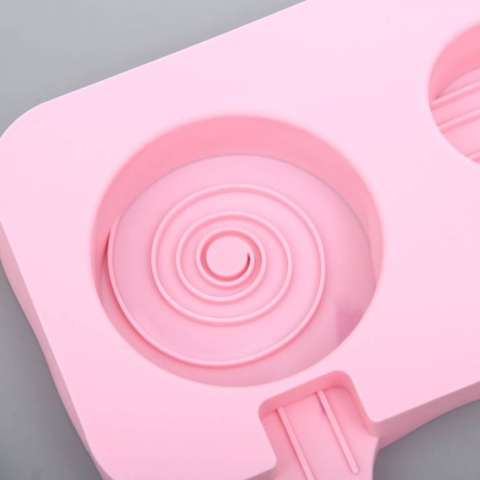 Forma de silicon pentru inghetata. Inima si cerc. [3]