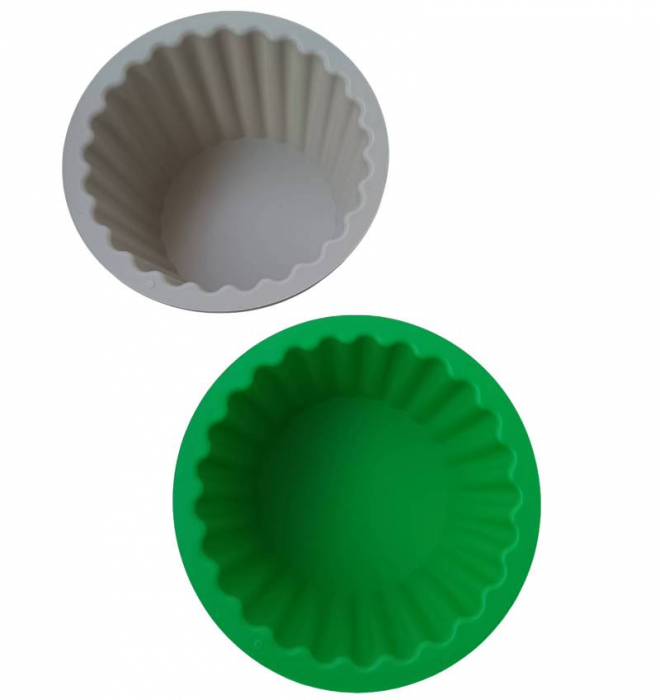 Forma de silicon pentru pandispan, chec, tort, 18cm [7]