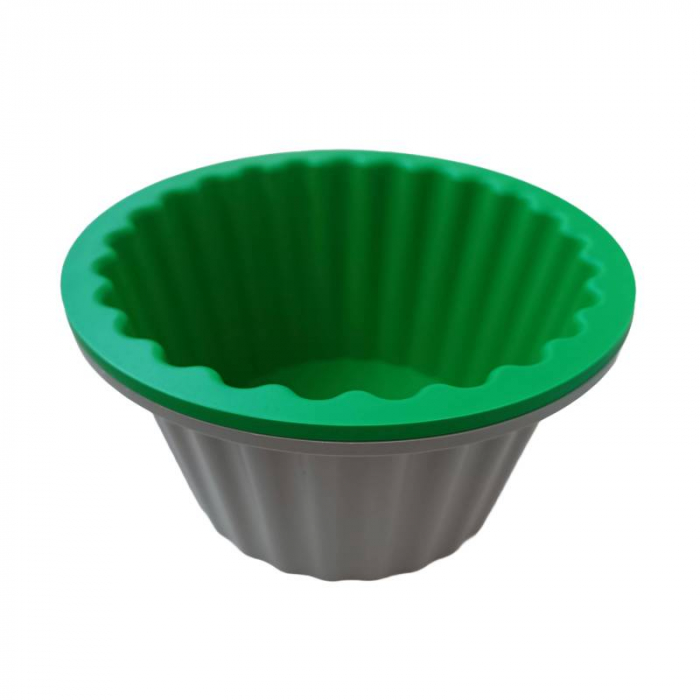 Forma de silicon pentru pandispan, chec, tort, 18cm [6]