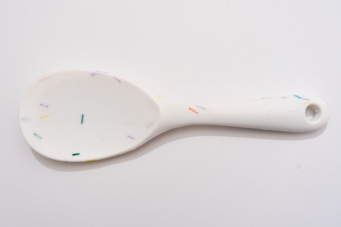 Lingura mare de silicon alimentar. Solida si termorezistenta [3]