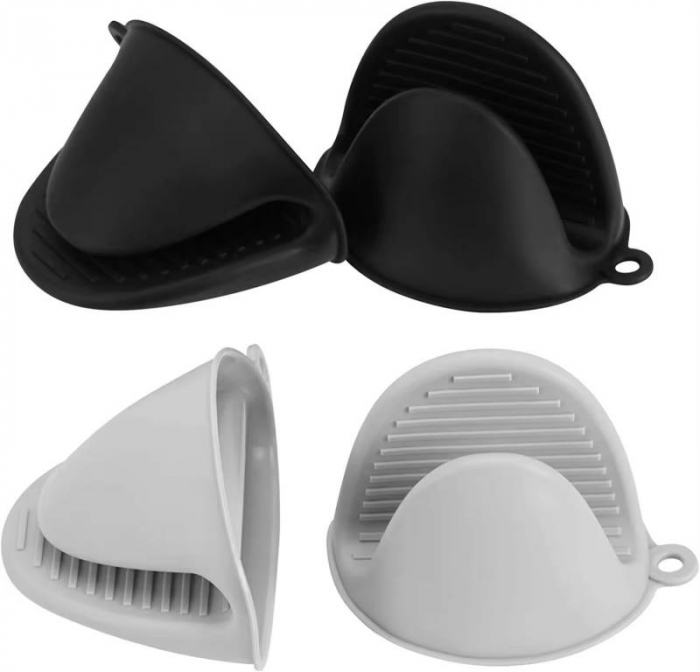 Manusi de bucatarie din silicon rezistent la caldura [6]