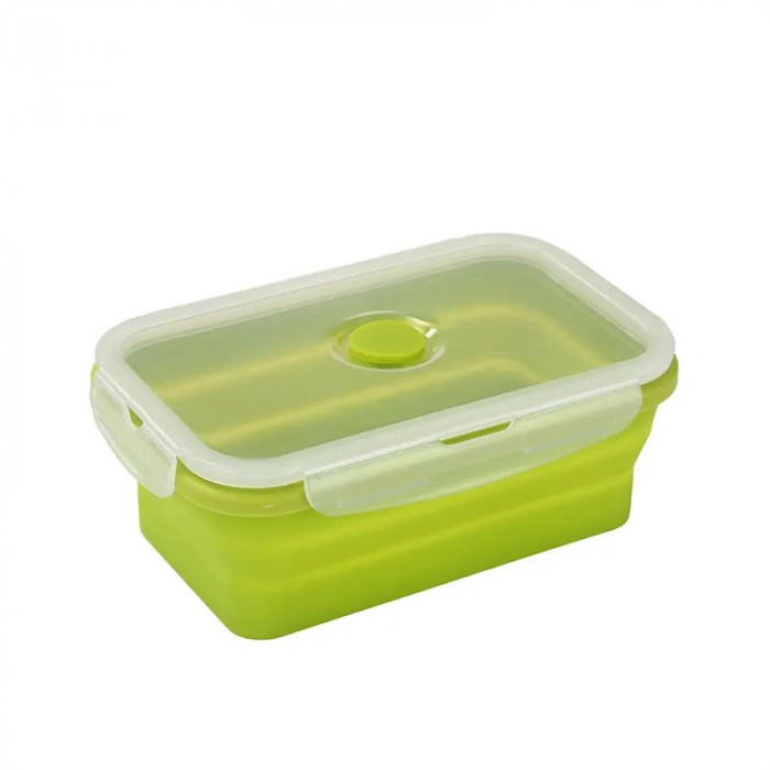 Set 4 caserole de silicon pliabile pentru pranz sau merinde [7]