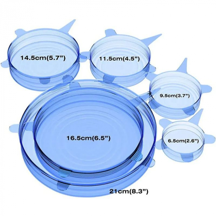 Set 6 capace de silicon [5]