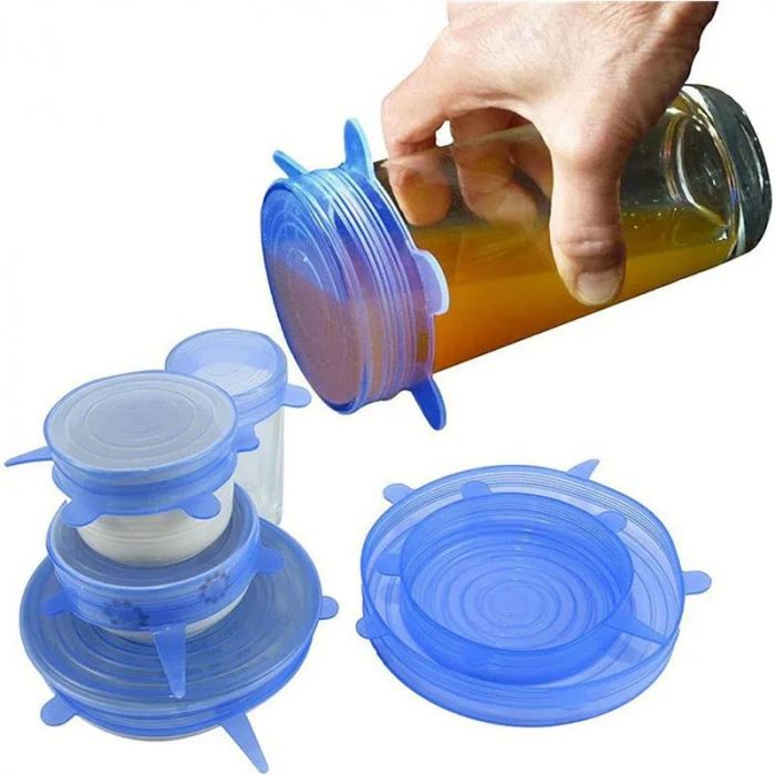 Set 6 capace de silicon [6]