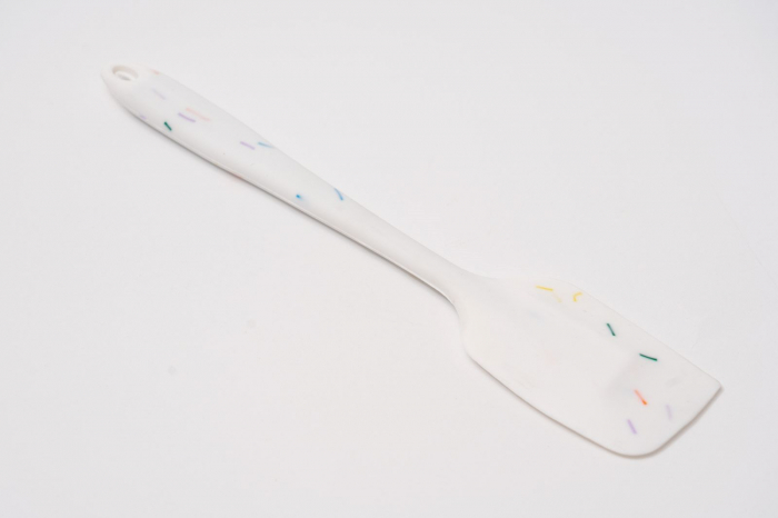 Spatula alba de silicon alimentar termorezistent [9]
