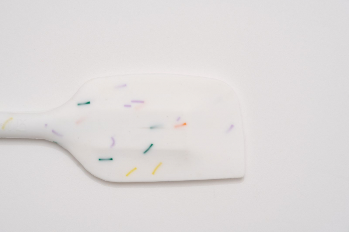 Spatula alba de silicon alimentar termorezistent [8]
