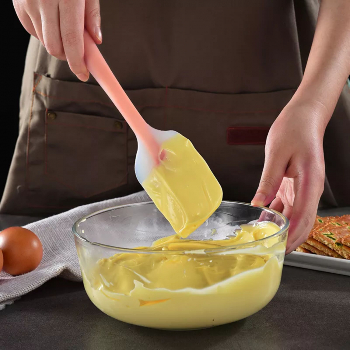 Spatule de silicon alimentar pentru bucatarie, 21cm [2]