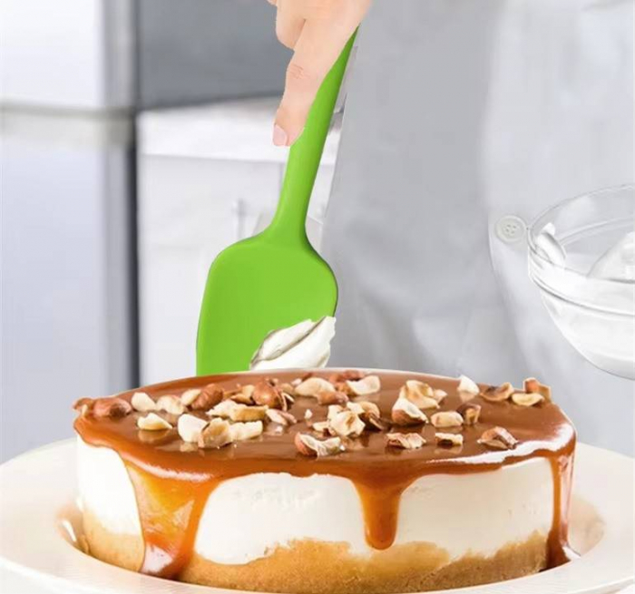 Spatule de silicon alimentar solid si rezistent la temperaturi ridicate, 28cm [2]