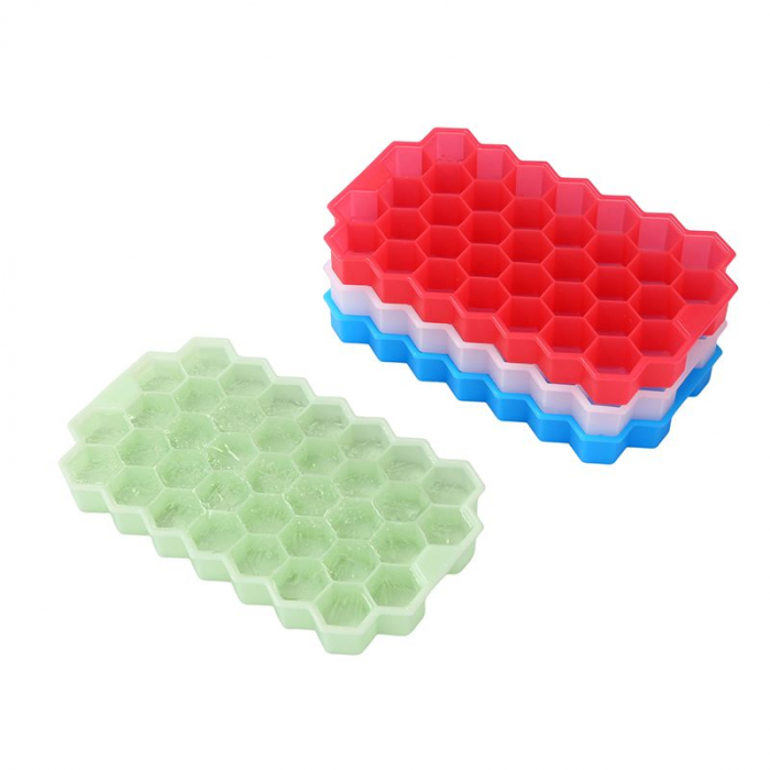 Tava cuburi hexagonale de gheata. Forma fagure. [6]