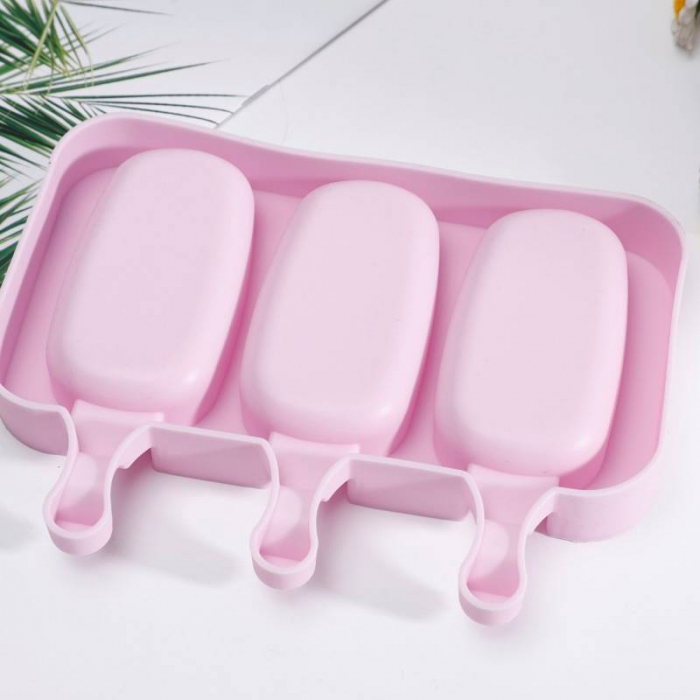 Tava de silicon pentru inghetata. 3 forme clasice [5]