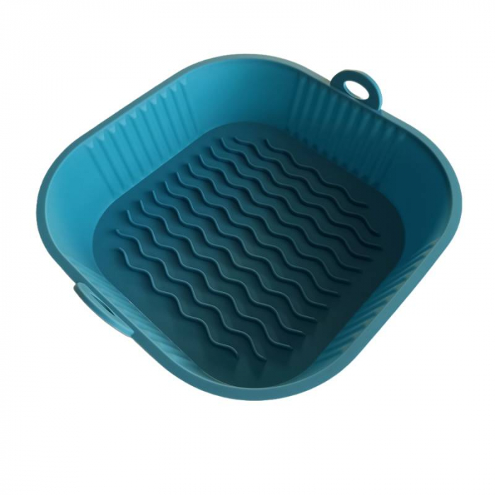 Tava patrata de silicon pentru friteuza cu aer cald, Airfryer, 20cm. Rezistenta la temperaturi ridicate [5]
