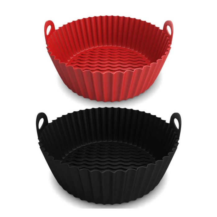Tava rotunda de silicon pentru AirFryer, 16cm [4]