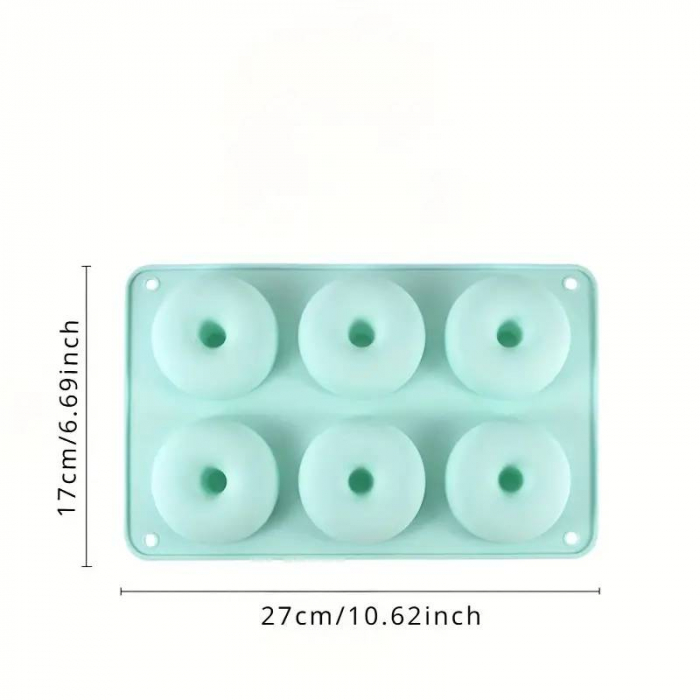 Tava sau forma de copt 6 gogosi. Silicon termorezistent [4]