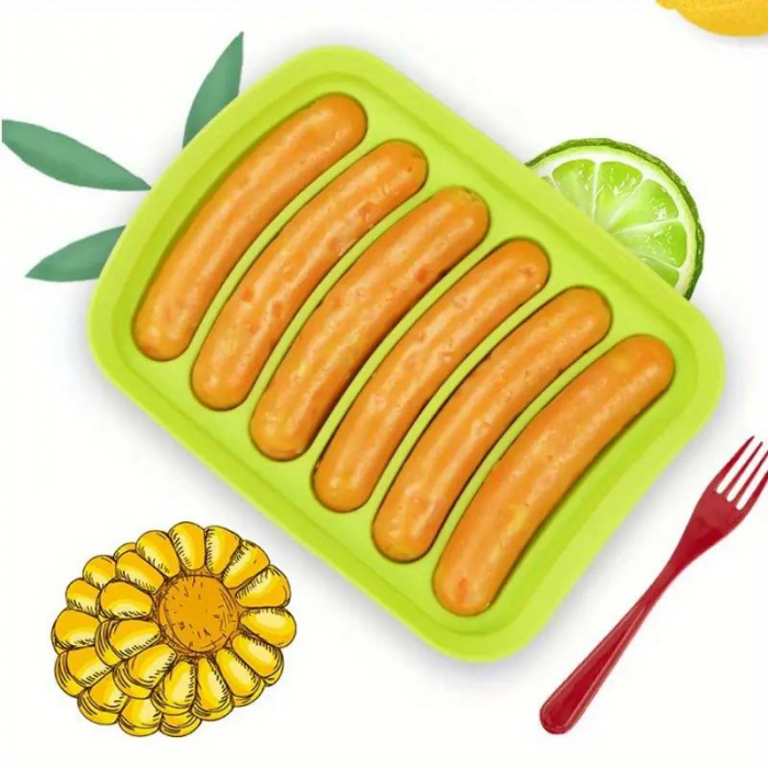 Tava sau forma de silicon pentru crenvusti sau hotdog [4]