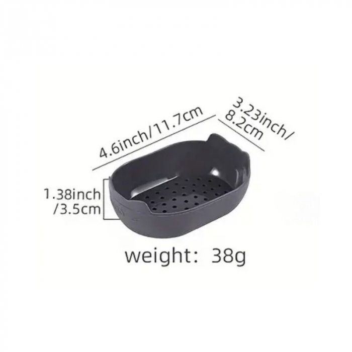 Tava sau forma de silicon perforata, pentru mini chifle, paine [4]