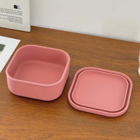 Caserola de silicon premium, patrata, 800ml [2]