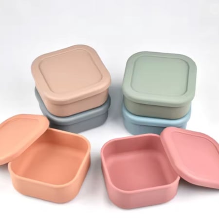 Caserola de silicon premium, patrata, 800ml [3]