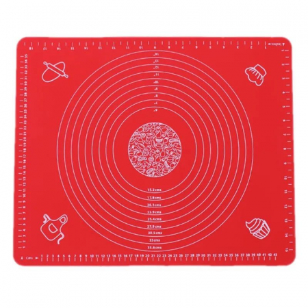 Covoras sau plansa de silicon alimentar, pentru framantat aluat, 40x50cm [8]