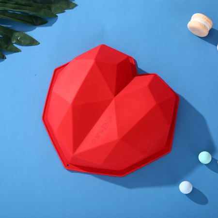 Forma de silicon inima diamant 3D [1]