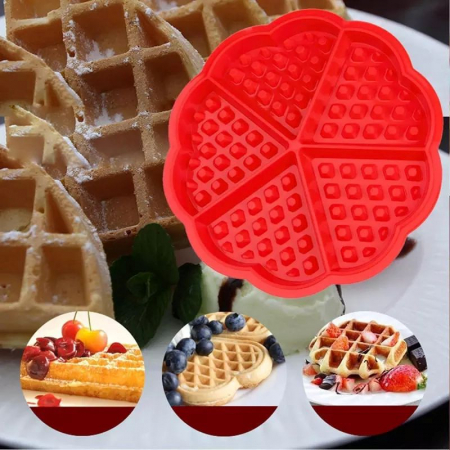 Tavi si Forme de Silicon - Forma de silicon gofre, vafe, inimi, clatite.