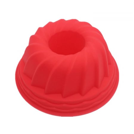 Forma de silicon pentru guguluf, chec, pandispan, tort, cozonac, 23cm [5]