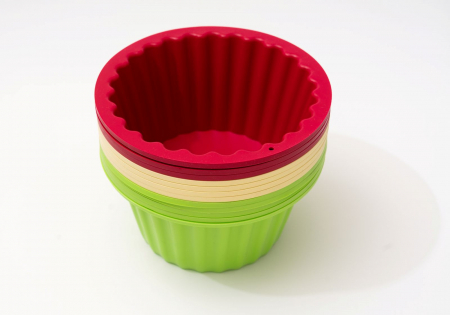Forma de silicon pentru pandispan, chec, tort, 18cm [3]