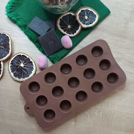 Forma de silicon pentru praline de ciocolata, bomboane [1]