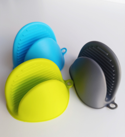 Manusi de bucatarie din silicon rezistent la caldura [7]