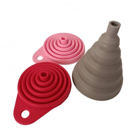 Ustensile de Bucatarie - Palnie pliabila de silicon alimentar termorezistent