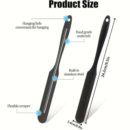 Spatula de silicon pentru clatite sau omleta. Pentru uns sau intins. 25cm [3]