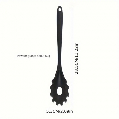 Spatula de silicon pentru stors si servit spaghete [3]