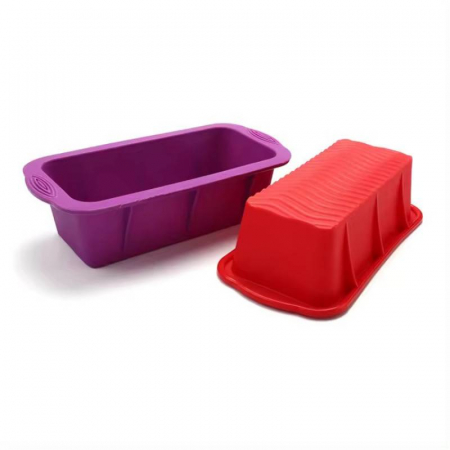 Tavi si Forme de Silicon - Tava de silicon cu intarituri, pentru chec, cozonac, 25cm